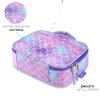 mibasies Kids Lunch Box for Girls, Insulated and Reusable Lunch Bag for School Preschool Kindergarten, Mermaid Tail view 3