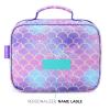mibasies Kids Lunch Box for Girls, Insulated and Reusable Lunch Bag for School Preschool Kindergarten, Mermaid Tail view 4