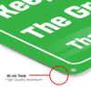 iPrint Personalized Custom Aluminum Metal Signs with Your Text, Image, Photo, Name, Logo, Pictures Make Your Own Metal Signs for Home Garden Street, 12"x16" view 4