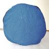 New Pouf Ottoman Ethnic Pillow Indian Saree Pouffe Round Poof Foot Stool Cover (18" x 18" x 14" Inch) view 4