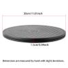 2 Pcs Multi-use Heavy Duty Rotating Swivel Stand - Lazy Susan with Steel Ball Bearings for Model Base/Rotating Plants/Crafts Stand Monitor/Big Screen TV/Monitors/Potted Plants (12 Inch) view 3