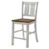 Furniture of America Huntington Wood Counter Chair in Light Oak (Set of 2) view 1