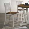 Furniture of America Huntington Wood Counter Chair in Light Oak (Set of 2) view 2