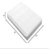 Furniture of America Rheit Casual Fabric Full Memory Foam Mattress in White view 3