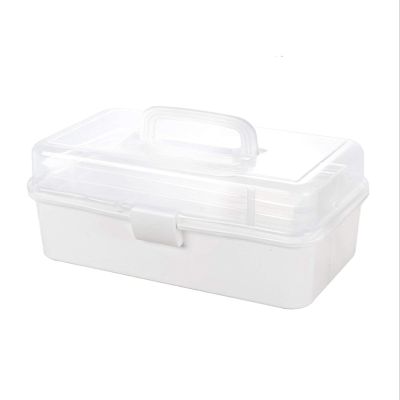 Family First Aid Box,Portable Medicine Chest Storage,Medicine Chest Plastic Medicine Box First Aid Box Portable Household Medicine Cabinets Lidded Storage Bins Portable Storage Box 38X20X17cm (Color :