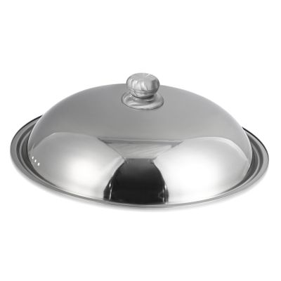 Stainless Steel Universal Lid for Pots and Pans, skillet lid Round Pot Lid with Knob Frying Pan Lid Cookware Cover Lids for Home Kitchen frying pan lid 36cm utensil lid cover