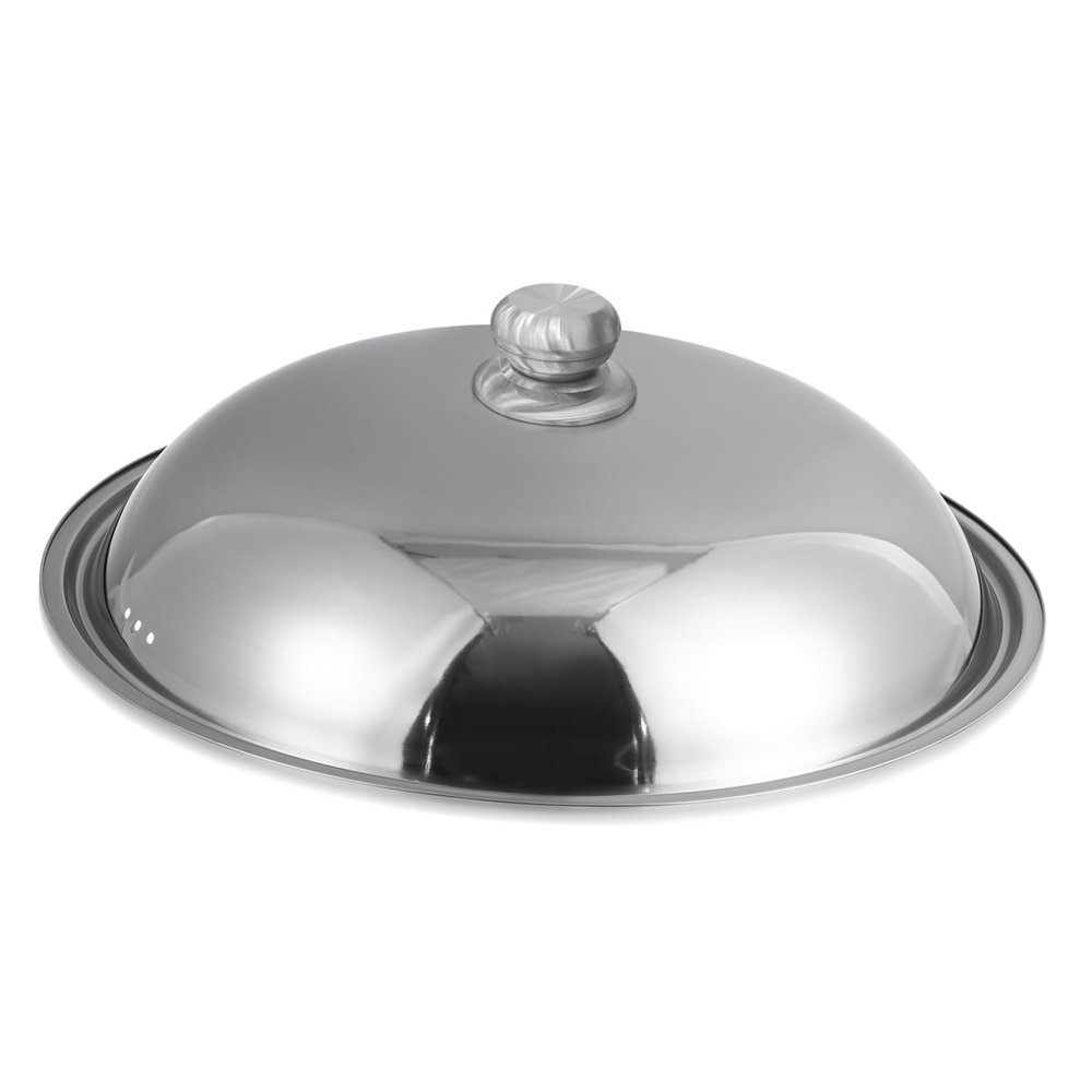 Stainless Steel Universal Lid for Pots and Pans, skillet lid Round Pot Lid with Knob Frying Pan Lid Cookware Cover Lids for Home Kitchen frying pan lid 36cm utensil lid cover