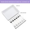 304 Steel Shower Soap Bar Holder Dish,Soap Rack, Soap Case Holder Ceramic Soap Container for Bathroom Kitchen Use, Soap Rack, 304 Steel Shower Soap Bar Holder Dish, Soap Case Soap Box Soap Holde view 2