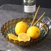 KDLK Fruit Bowl for Kitchen Counter Fruit Basket Vegetable Basket Glass Fruit Plate European Fruit Bowl Fruit Basket Fruit Salad Plate Glass Fruit Plate Dried Fruit Dessert Plate view 3