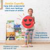 ECR4Kids SoftZone Emotion Pads with Mirror, Trilingual, Expression Cushions, Assorted, 8-Piece view 4