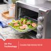 BLACK+DECKER Crisp 'N Bake Air Fryer Countertop Convection Toaster Oven, Large Capacity, 6-Slice, 5-in-1, Fits 12 Pizza, 60-Min Timer, Bake, Broil, Air Fry, Toast, Keep Warm, Stainless Steel view 2