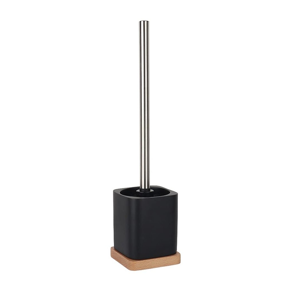 TOMYEUS Toilet Brush Toilet Brush Holder Bathroom Toilet Cleaning Brush with Base Household Long Handle Toilet Bowl Brush 360 No Dead Angle Toilet Brushs Deep Cleaning Brush
