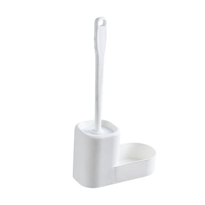 TOMYEUS Toilet Brush Toilet Brush Holder Household Wall-Mounted Toilet Bowl Brush Bathroom Long-Handled Toilet Cleaning Brush 360 No Dead Angle Cleaning Brushs Set Deep Cleaning Brush