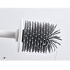 TOMYEUS Toilet Brush Toilet Brush Holder Household Wall-Mounted Toilet Bowl Brush Bathroom Long-Handled Toilet Cleaning Brush 360 No Dead Angle Cleaning Brushs Set Deep Cleaning Brush view 4