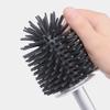 TOMYEUS Toilet Brush Toilet Brush Holder Household Toilet Cleaning Brush Bathroom Long Handle Soft Bristled Toilet Bowl Brush 360 No Dead Angle Cleaning Brushs Set Deep Cleaning Brush view 4
