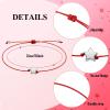 Sureio 24 Pcs Star Friendship Bracelets Bulk Adjustable Bracelets Back to School Valentines Christmas Jewelry Team Wish Gifts for Women Girls Teens Friendship view 2
