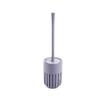 TOMYEUS Toilet Brush Toilet Brush Holder Household Wall-Mounted Toilet Bowl Brush Free Punching Bathroom Set Toilet Cleaning Brush 360 No Dead end Toilet Brushs Deep Cleaning Brush (Color : Purple) view 1