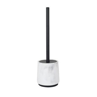 TOMYEUS Toilet Brush Toilet Brush Holder Household Floor Toilet Bowl Brush Bathroom 360 No Dead Angle Cleaning Brush with Base Toilet Brushs Deep Cleaning Brush