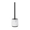 TOMYEUS Toilet Brush Toilet Brush Holder Household Floor Toilet Bowl Brush Bathroom 360 No Dead Angle Cleaning Brush with Base Toilet Brushs Deep Cleaning Brush view 1