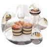 1 Pc Cake Display Stand Food Cover Nest Dessert Stand Cover Cake Plate Cover Footed Cake Stand with Dome Platter with Dome Cake Pans with Lids Cake Stands Glass Wedding Snack Plate view 3