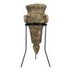 Aries Cone Vase Ancient Greek Pottery Home Decor Terracotta view 1