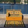 8" Thickness Meditation Yoga Loveseat, Healing Room Floor Cushion, Pallet Sofa, Floor Couch, Sectional Sofa, Arabic Majilis, Arabic Jalsa (Sofa + Rug) view 1