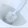 TOMYEUS Toilet Brush Toilet Brush Holder Household Wall-Mounted Toilet Bowl Brush Punch-Free Bathroom 360 No Dead Angle Cleaning Brush Set Deep Cleaning Brush (Color : White) view 3