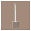 TOMYEUS Toilet Brush Toilet Brush Holder Household Wall-Mounted Toilet Brushs Bathroom Silicone Long Handle Cleaning Brush Modern Creative Toilet Bowl Brush Set Deep Cleaning Brush (Color : Brown) view 1