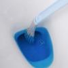 Toilet Brush Toilet Brush Holder Household Wall-mounted Toilet Cleaning Brush Bathroom Long Handle Silicone Toilet Bowl Brush 360 No Dead Angle Cleaning Brushs Set Deep Cleaning Brush ( Color : C ) view 3