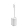 TOMYEUS Toilet Brush Toilet Brush Holder Household Toilet Cleaning Brush Bathroom Long Handle Toilet Bowl Brush 360 No Dead End Toilet Brushs with Base Set Deep Cleaning Brush (Color : White) view 1