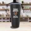 Farmer Black Viking Tumbler 20oz - Today Advice - Farmhouse Roaster Chicken Chicks Pecker Grower Barnyard Hatcher Cattle Agricultur Ranchers view 3