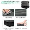 JefDiee Inflatable Foot Rest Pillow, Kids Airplane Bed, Adjustable 3 Layers Height Leg Rest Pillow, Airplane Travel Essentials Great for Airplane, Office, Home, Trains, Cars view 3