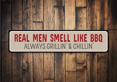 ANWND Funny BBQ Sign, Grilling Humor Decor, BBQ Joke Gift, Cookout Signs, Vintage Cookout Decor, Decor for Grill, Grill Master Gift, Cooking Sign 6x16in