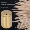 Stainless Steel Metal Tootfor HPIck Holder , Dispenser Thickening Tooth Picks Lot Container , Tooth Picks Lot Container Storage Novelty Box for Families Houses for Hotels Restaurant view 3
