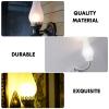 KALLORY Glass Shade Replacement Glass Kerosene Oil Lamps Shade Oil Lamp Globe Replacement Lamp Lanterns Craft Glass Lamps for Indoor Use Home Decor, White Oil Lamp Globe Replacement view 3