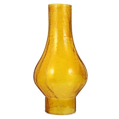 KALLORY Frosted Glass Lampshade 9.96X5.11X5.11 Inch Replacement Lamp Shade for Wall Sconce Oil Lamp Light Cover Decorative Glass Shade for Bedroom Living Room