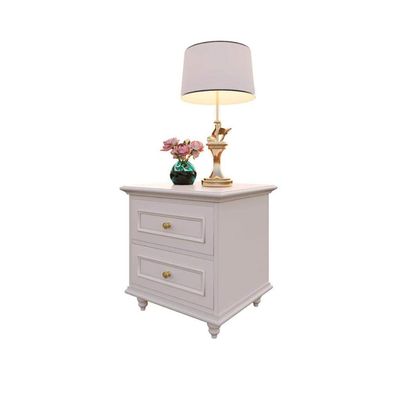 YYDS Nightstand Nightstand Bedroom Bedside Table White Small Apartment Storage Two Drawer Cabinet Bedside Cabinet Nightstand Bedside Table (Color : A)