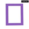 Poster Palooza 11.5x17 Mat Bevel Cut for 8.5x11 Photos - Acid Free Purple Precut Matboard - For Pictures, Photos, Framing - 4-ply Thickness view 2