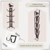 BestGiftEver Rustic Western Country Metal Horse 4 Cowboy Hat Rack Wall Mounted/Over The Door Holder view 3