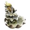 10.5" H Coral Reef Shell Fountain Indoor Fountain with LED Lights and Adjustable Motor Pump (Power Cord Attached) (Resin) view 3