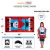 Thomas & Friends Kids Beach/Pool/Bath/Camping Hooded Towel Poncho 24" X 22", Absorbent Cotton Cover up, (Official Licensed Thomas & Friends Product) By Franco view 2
