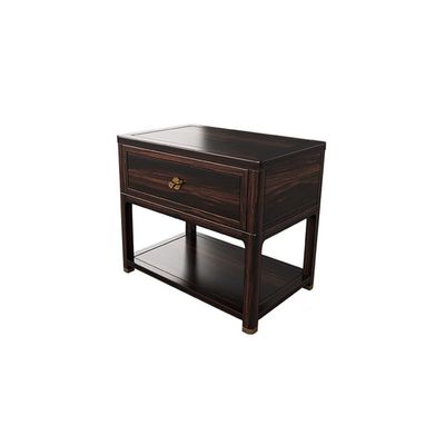 TOMYEUS Bedroom Nightstands Bedside Cabinet New Chinese Style Wood Storage Cabinet Bedroom Bedside Cabinet Side Cabinet Storage Drawer Rack Bedside Cabinet Beside Table for Living Room