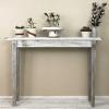 Sullivan Console Table - Handmade Farmhouse Entryway Table Aged Barrel/Castle Grey/No view 3