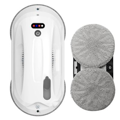 FONOBO Robot Window Cleaner, Smart Glass Cleaning Robotic App and Remote, for Table High Windows Ceiling Magnetic