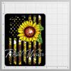 Postal Worker | Sunflower American Flag |Great Gift Idea|Single |5 Inch Magnet | Made in The USA | Car Auto Tool Box RefrigeratorMagnet | FBMMAG11490 view 4