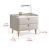 TOMYEUS Bedroom Nightstands Bedroom Bedside Table Side Table Living Room Locker Storage Drawer Bedside Table Shelf Bedside Table Beside Table for Living Room (Color : G) view 3
