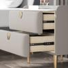 TOMYEUS Bedroom Nightstands Bedroom Bedside Table Side Table Living Room Locker Storage Drawer Bedside Table Shelf Bedside Table Beside Table for Living Room (Color : G) view 4