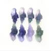 1pc 3.6" Rainbow Fluorite Carved Conch Crystal Skull,Crystal Healing Reality view 1