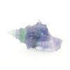 1pc 3.6" Rainbow Fluorite Carved Conch Crystal Skull,Crystal Healing Reality view 3