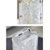 Home vase Water Ripple Glass Vase Home Hotel Artwork Creative Restaurant Center Flower Arrangement Flower Utensil Decoration for Living Room and Wedding Decorative Vase (Size : B) view 3